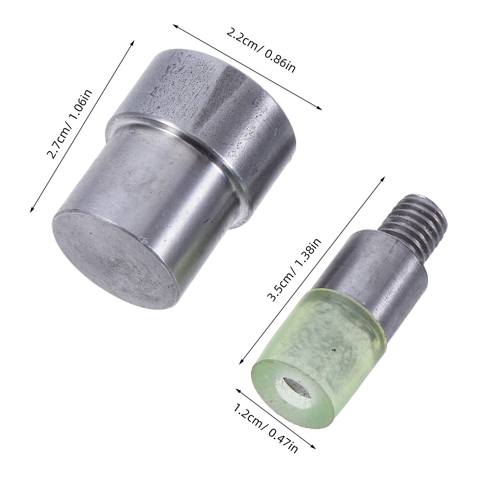 2Pcs Universal Hand Press Rive - Leatherwork Rivet Setter ulasan dan harga