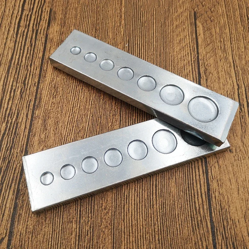 7 in 1 Bottom Plate Rivet Butt - Leatherwork Rivet Setter ulasan dan harga