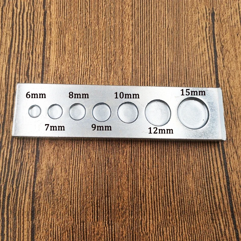 7 in 1 Bottom Plate Rivet Butt - Leatherwork Rivet Setter ulasan dan harga