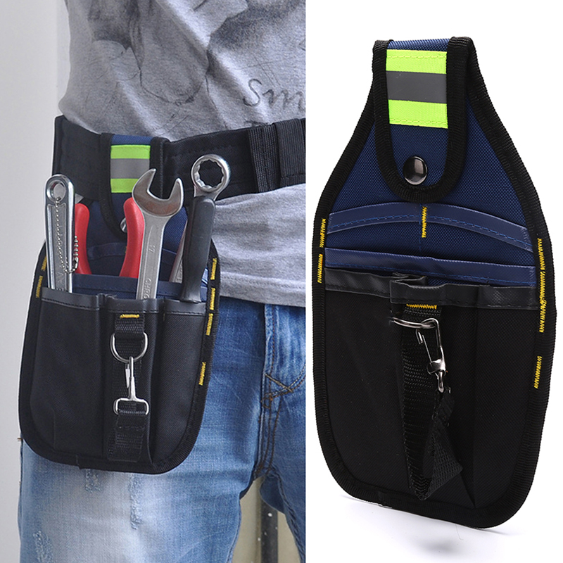 Tool Holder Pouch Bag Work Bel - Leather Works Belt ulasan dan harga