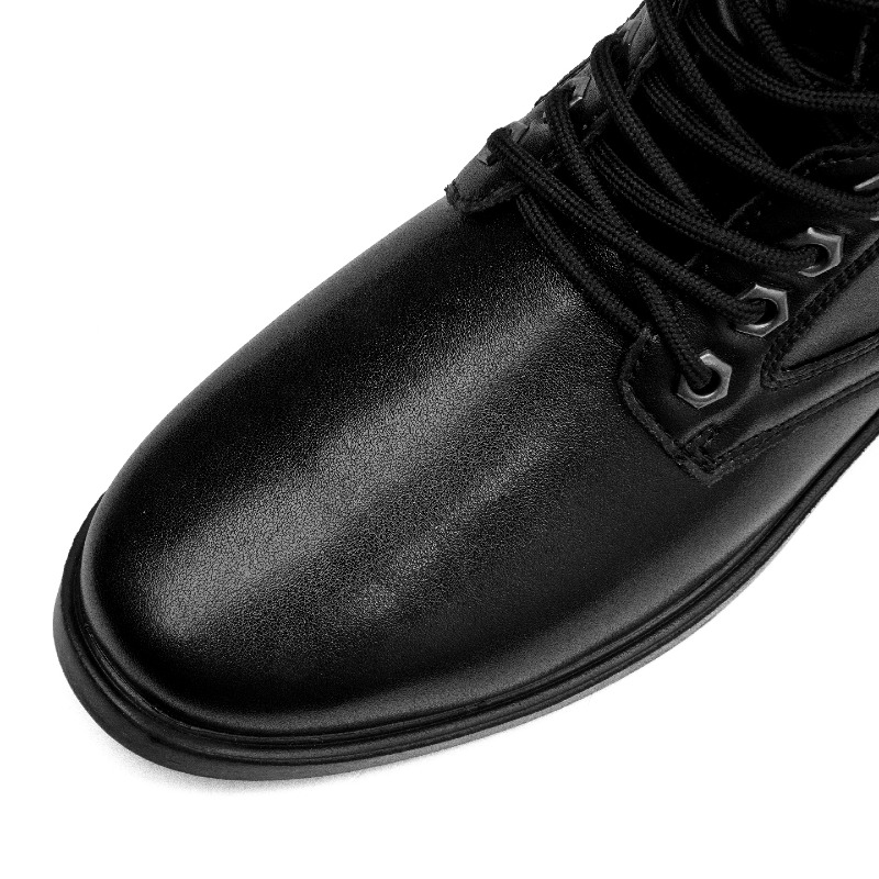 High-top Leather Boots Outdoor - Leather Work Boots ulasan dan harga