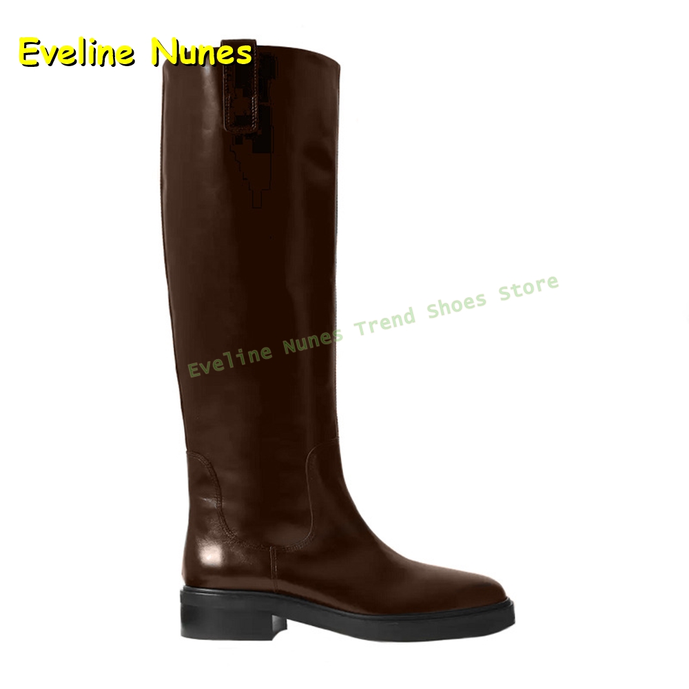 Black Leather Knee High Riding - Leather Work Boots ulasan dan harga