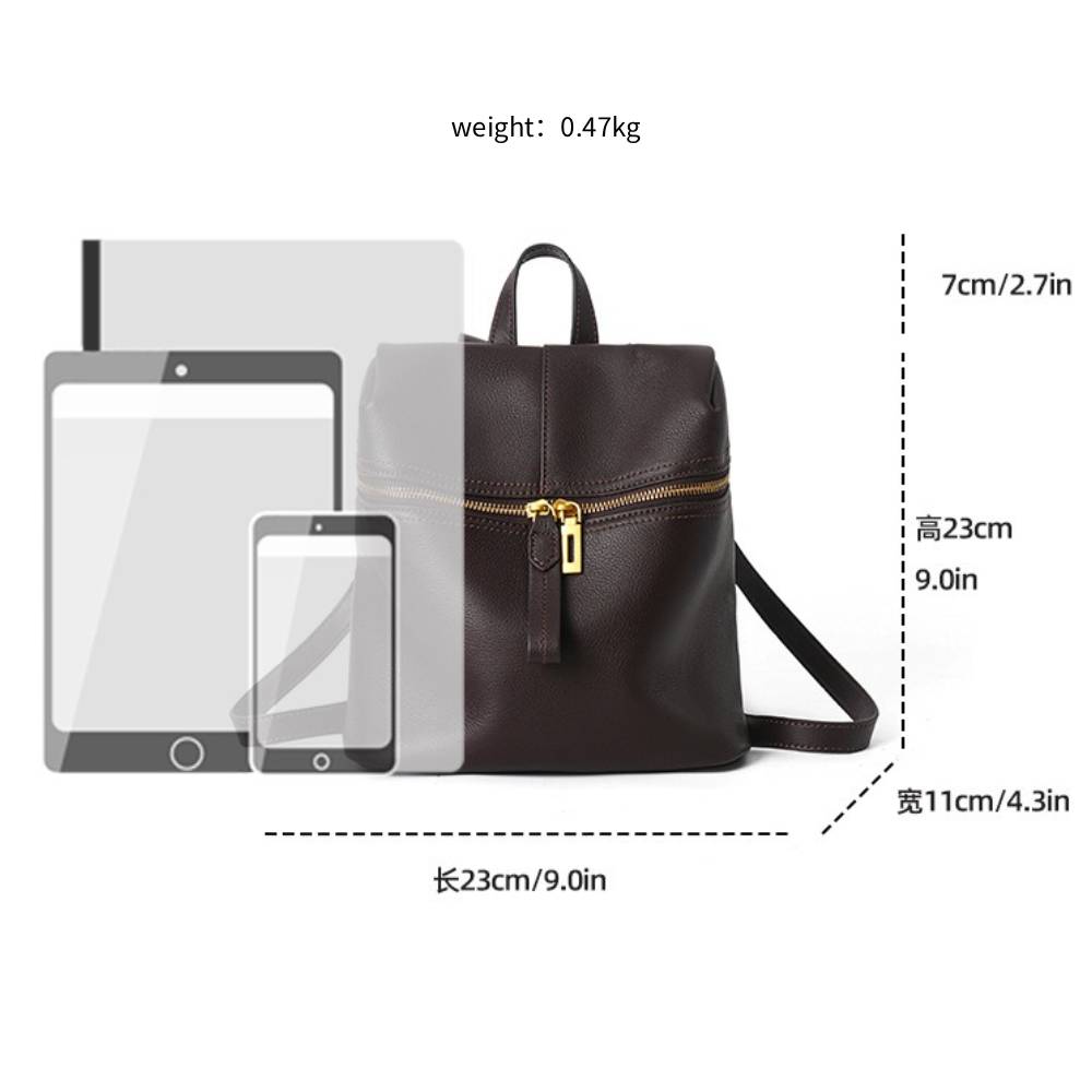Zency Vintage Classic Bag Wome - Leather Work Womens Backpack ulasan dan harga