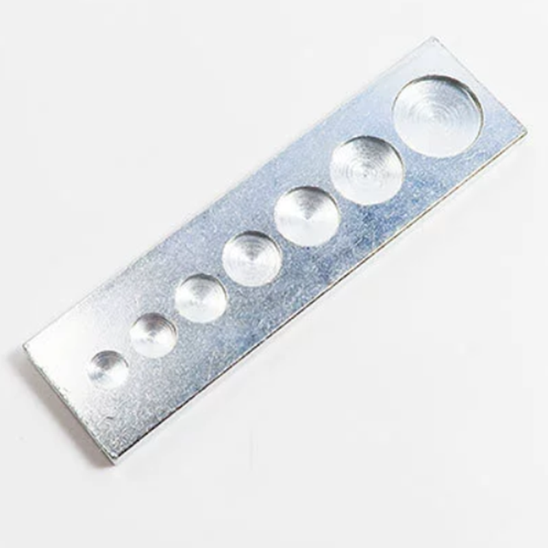 7 in One Bottom Plate Hole Pun - Leatherwork Rivet Setter ulasan dan harga