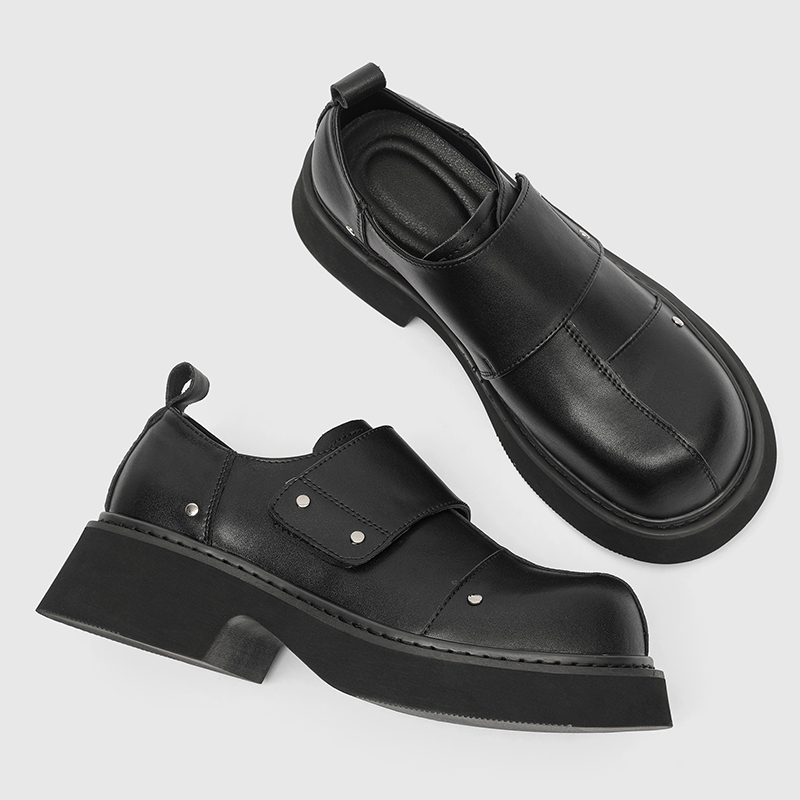 Thick soled men's leather shoe - Leatherworking Classic ulasan dan harga