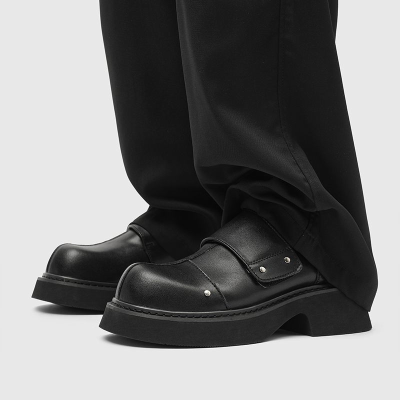 Thick soled men's leather shoe - Leatherworking Classic ulasan dan harga