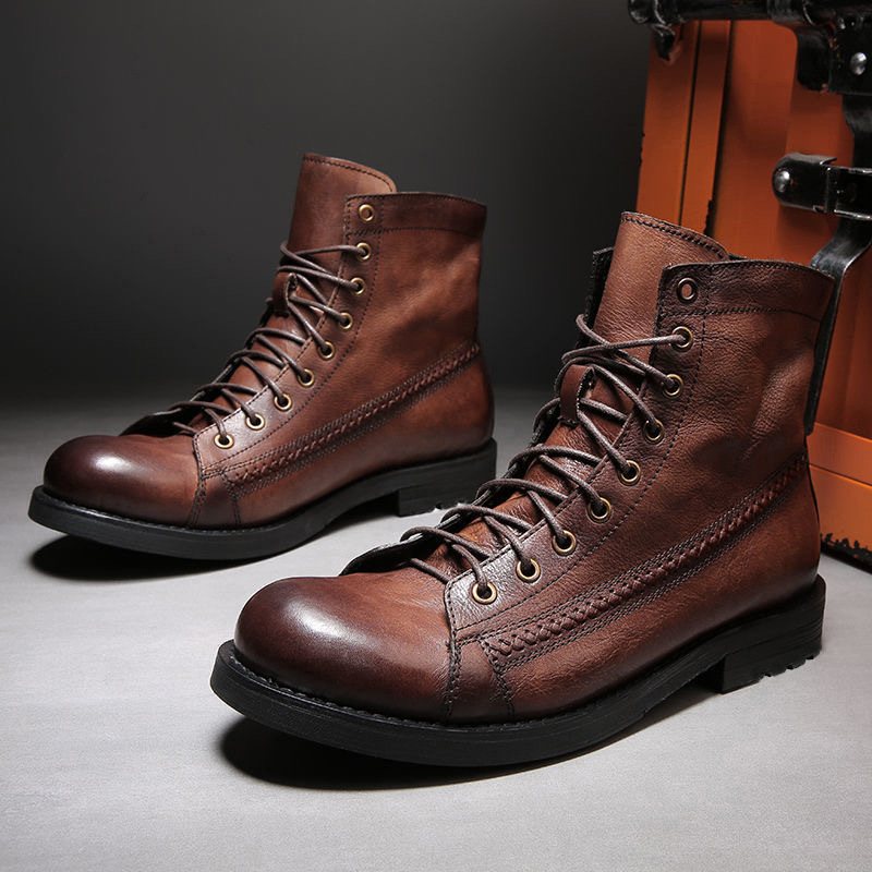 2026 Mens Ankle Boots Classic  - Leatherworking Classic ulasan dan harga