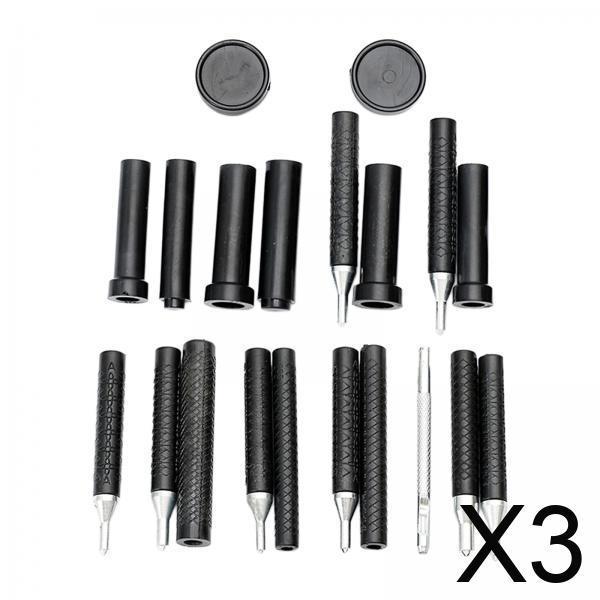 Rivet Setter with Base Metal L - Leatherwork Rivet Setter ulasan dan harga