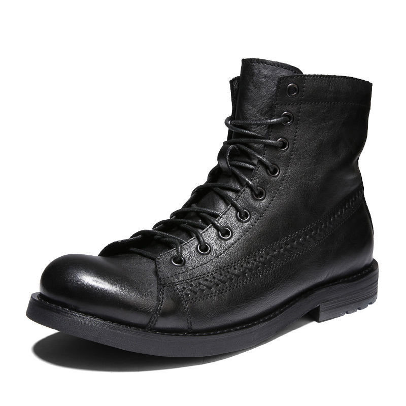 Mens Ankle Boots Classic Handm - Leatherworking Classic ulasan dan harga