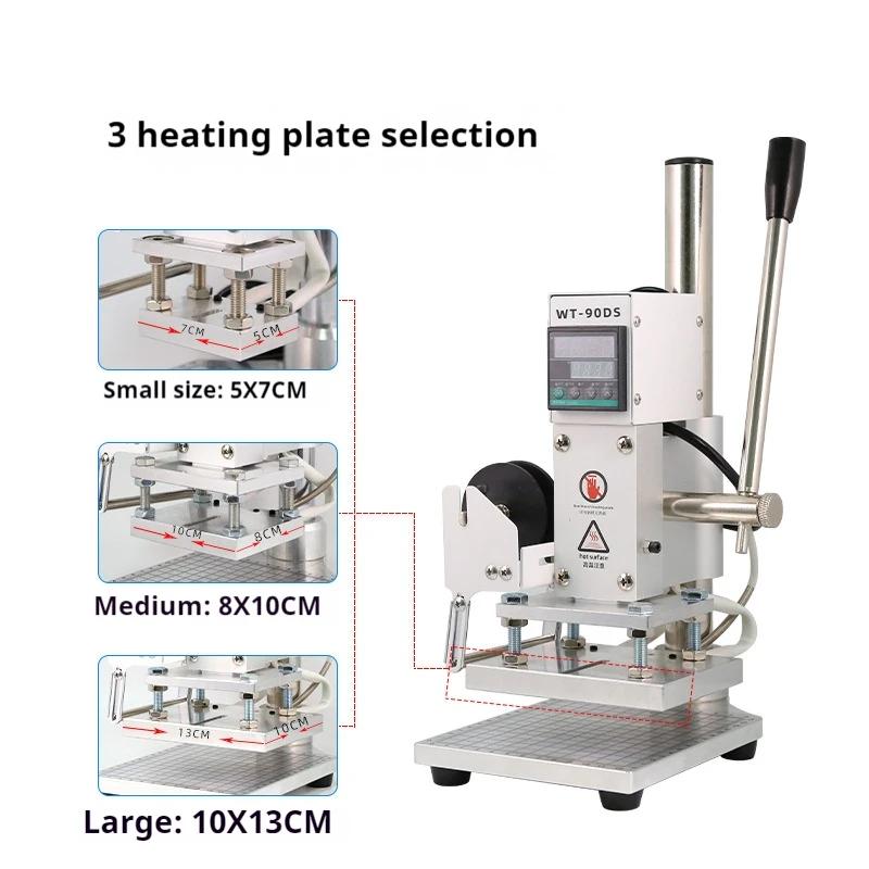 Hot Foil Stamping Machine 300W - Leatherwork Embossing ulasan dan harga