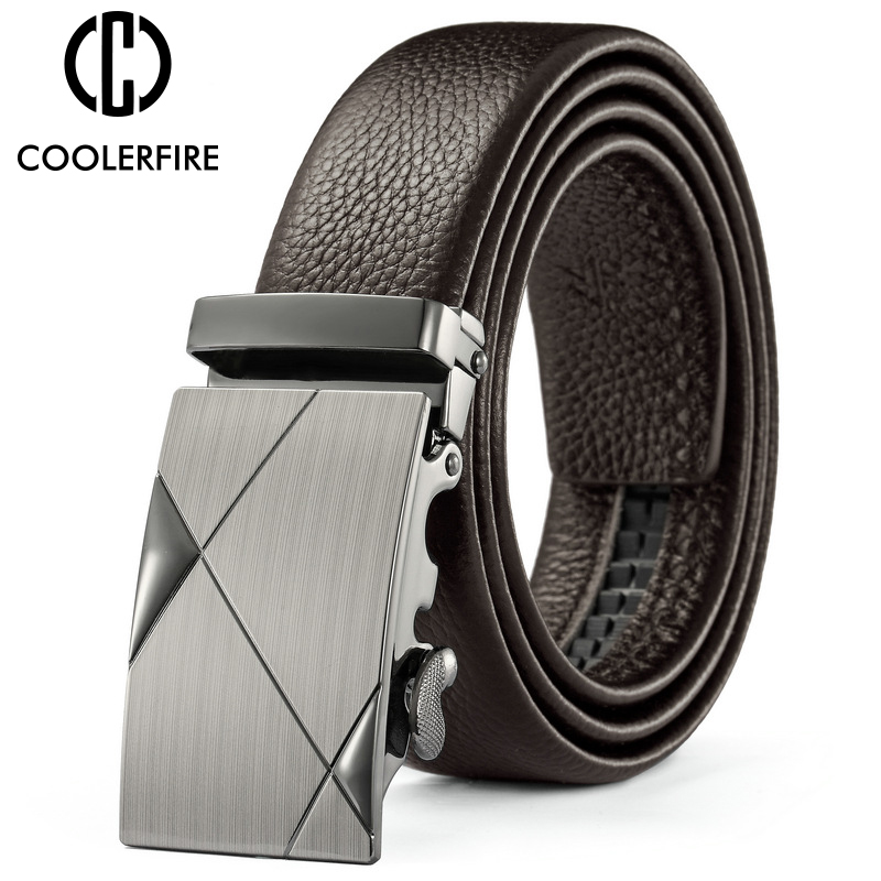 Men Belt Metal Luxury Brand Au - Leather Works Belt ulasan dan harga