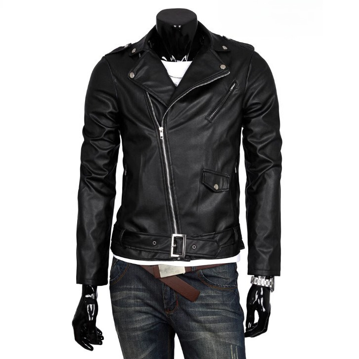 Men Vintage Faux Leather Motor - Leather Works Belt ulasan dan harga
