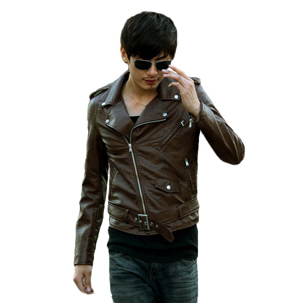 Men Vintage Faux Leather Motor - Leather Works Belt ulasan dan harga