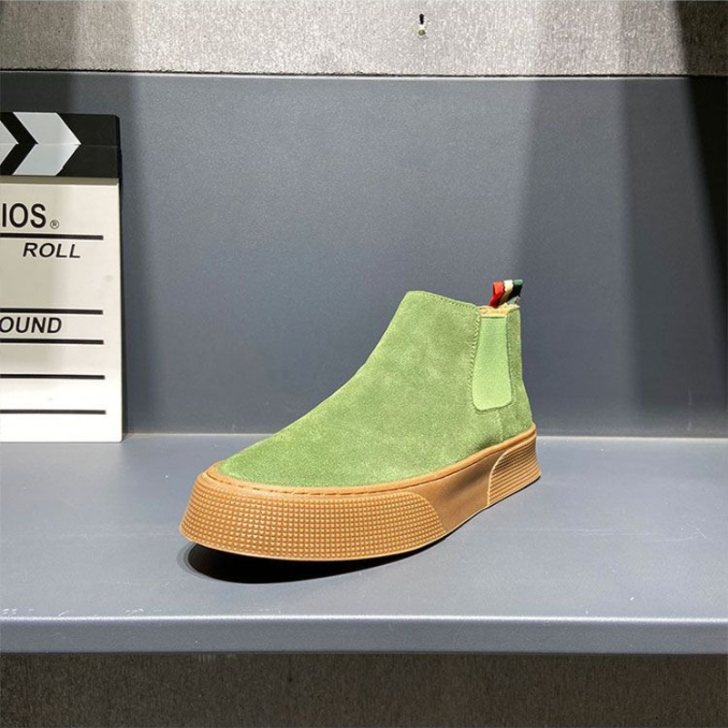 2026 Autumn Winter Men Chelsea - Leather Work Boots ulasan dan harga