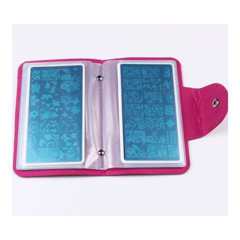 1Pcs Large Rectangular Nail Ar - Leatherwork Embossing ulasan dan harga