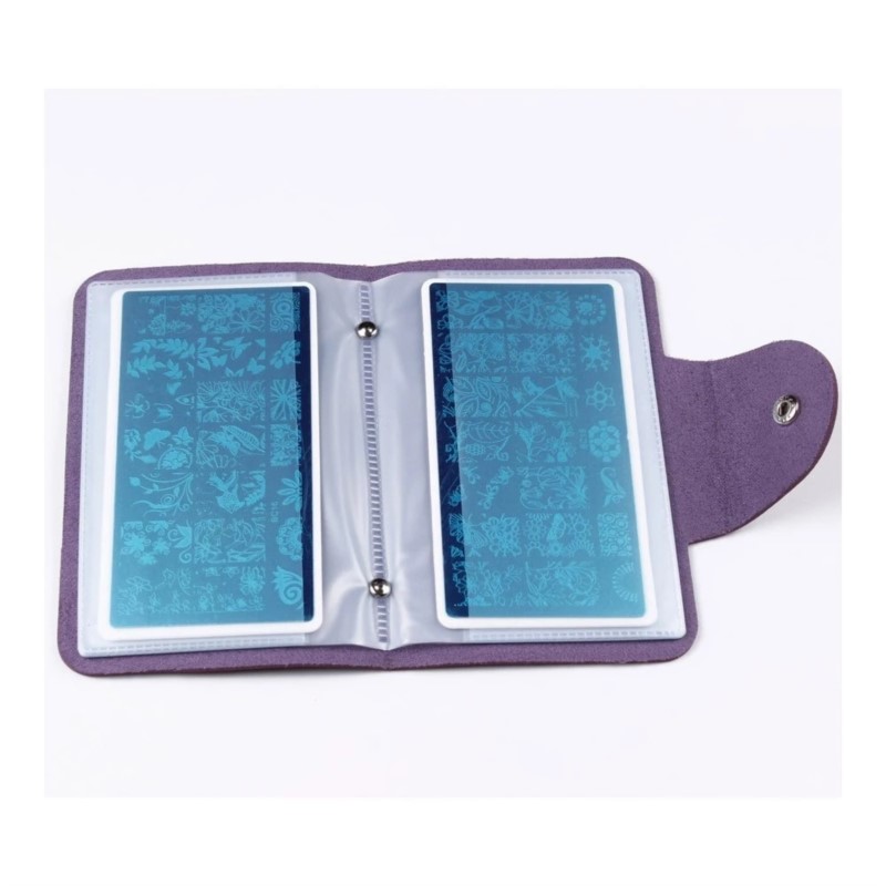 1Pcs Large Rectangular Nail Ar - Leatherwork Embossing ulasan dan harga