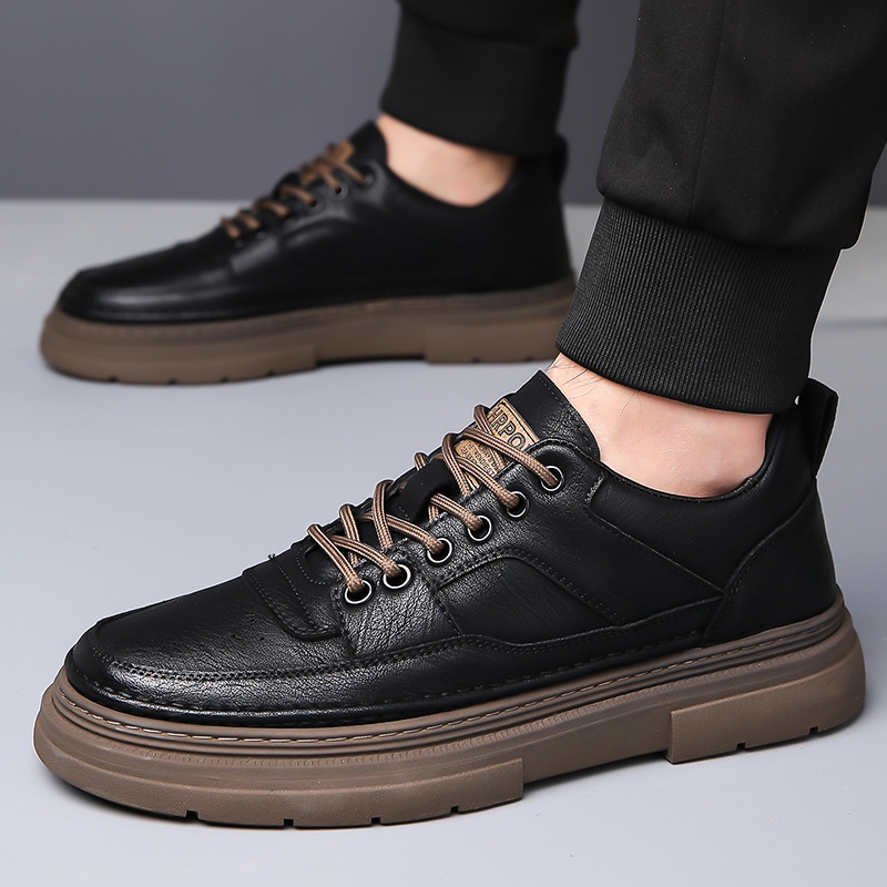Men's thick soled board shoes  - Leatherworking Classic ulasan dan harga